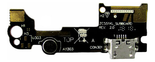 Placa De Carga Compatível Com Asus Zenfone 3 Laser Zc551kl