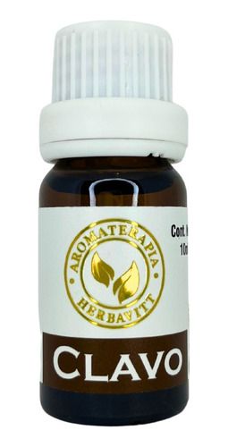 Aceite Esencial Puro De Clavo Comestible Y Difusor Herbavitt