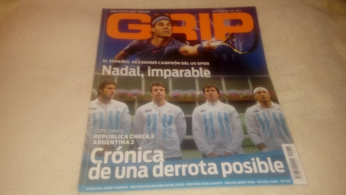 Grip Revista De Tenis N° 236 (nadal Campeón Us Open)