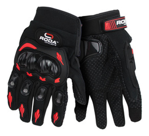 Guantes Roda Con Limpia Mica/touchscreen Color Rojo Talla XXL