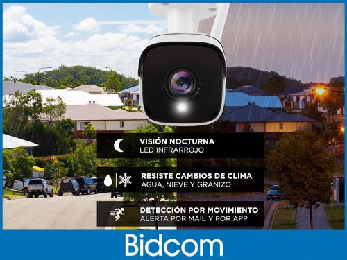 Cámara Seguridad Exterior Ip Wifi P2p Infrarroja Inalámbrica