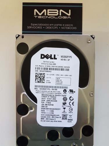 interno Western Digital WD RE4-GP WD2002FYPS 2TB