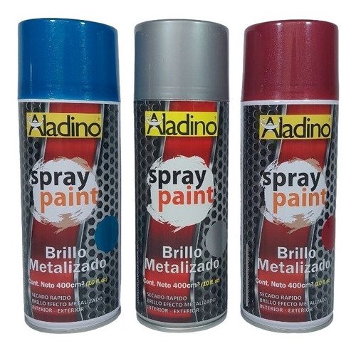 Pintura Spray Metalizadas Aladino