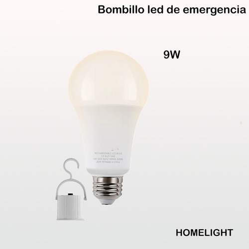 Bombillo Led De Emergencia 9w Homelight