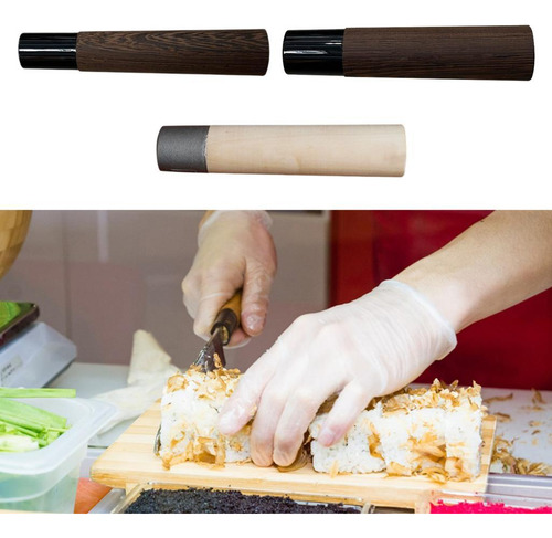 3 Mango De Cuchillo Japonés Para Reparación De Madera, A