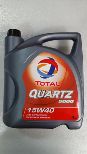 Total Quartz 5000 15w40  4 Lts