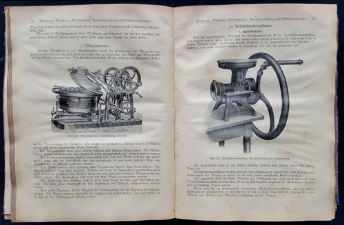 Imagen 2 de 4 de Antiguo Libro De Cocina Alemán Das Fleifchergemerbe 50n 318