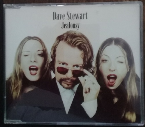 Cd (vg+) Dave Stewart Jealousy Ed Eu 1995 Single Importado