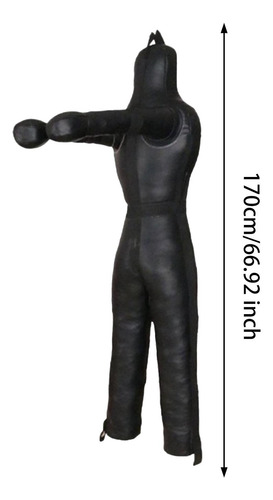 Mma Luta Manequim Boxe Manequim Capa Não 170 Cm Preto