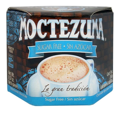 Chocolate De Mesa Moctezuma Sin Azúcar 240 G