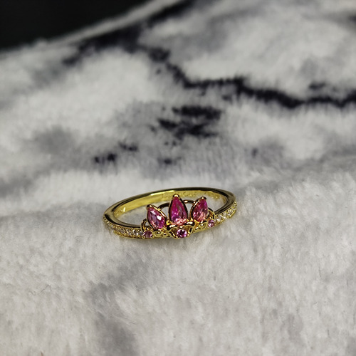 Anillo Rapunzel Pandora Corona Princesa Plata 925 + Kit
