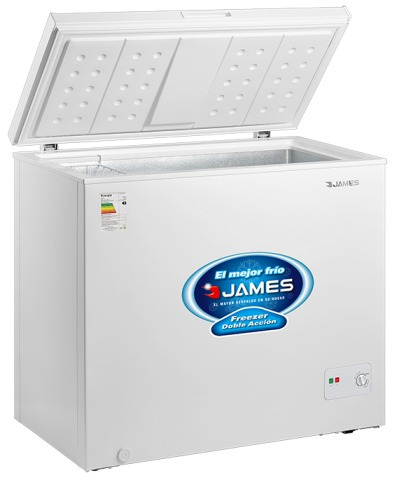 Freezer Horizontal James 210 Bajo Consumo Gtia 2 Años