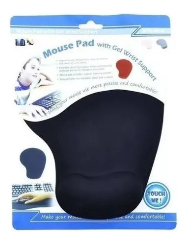 Pad Mouse Oficina Almohadilla Muñequera De Gel Ergonomico