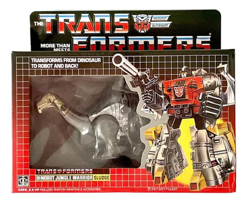 Transformers G1 Dinobot Sludge (el Saurópodo)