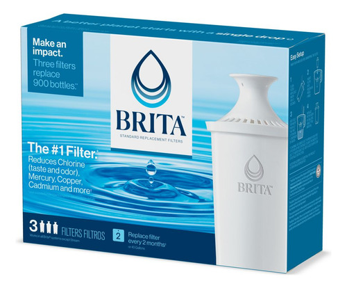Filtro de água Brita 3 Un