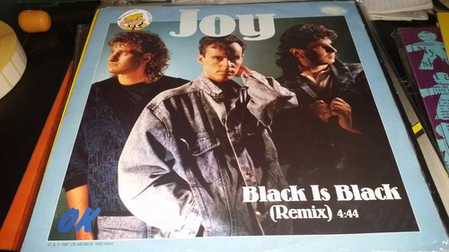 Joy Black Is Black (remix) Vinilo Maxi Extended Europe 1987