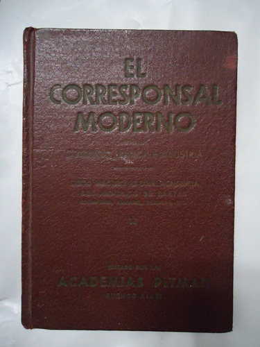 El Corresponsal Moderno - Academias Pitman - 1946 T. Dura