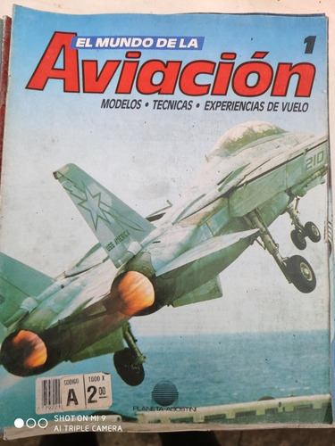 El Mundo De La Aviacion Fasciculo Numero 1 -planeta Agostini
