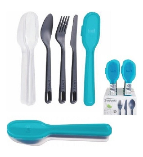 Set De 3 Cubiertos To Go Con Estuche Fuel Trudeau