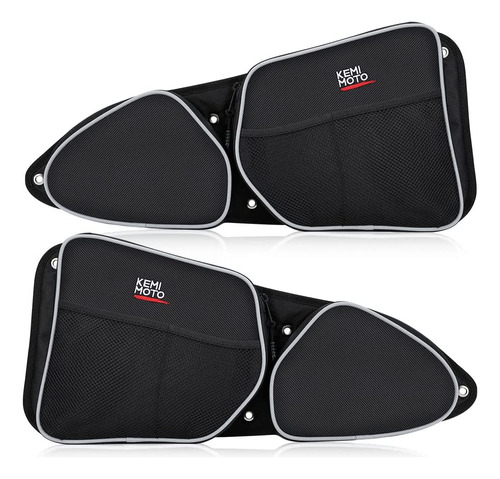 Bolsas De Puerta 1000 Compatible Rzr Conductor Y Pasaje...