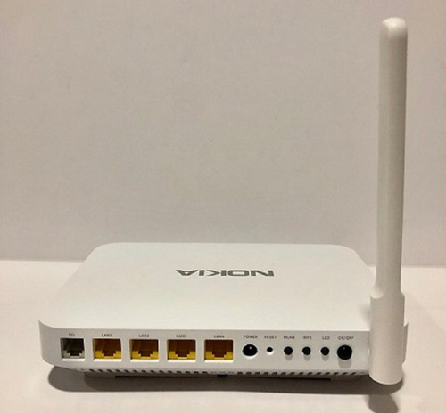 Imagem 3 de 3 de 10 Nokia Gpon G-140w-me 4ge+1p+2usb/2.4g /5g-3dbi Upc-pppoe
