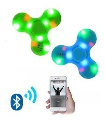 Spinner Spiner /anti Estrés Ansiedad Juguete Luz Y Bluetooth
