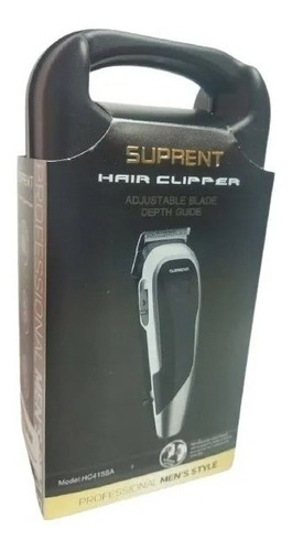 Kit Barbero Suprent Maquina De Afeitar, Peines Y Tijeras