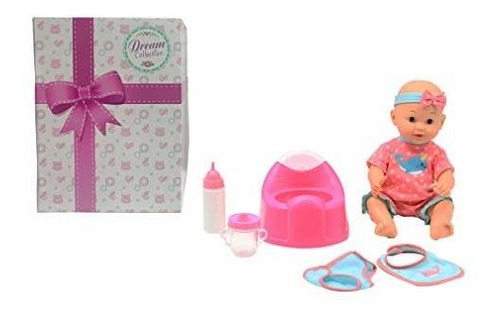 Gi-go 14puLG  Bebida Y Muñeca Mojada Para Bebés Con Baño De