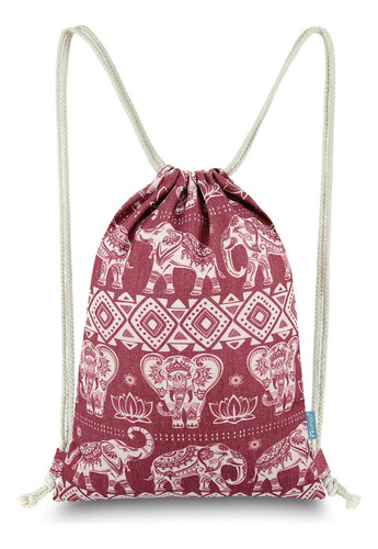 Miomao Mochila De Gimnasio Con Cordon, Mochila De Elefante,