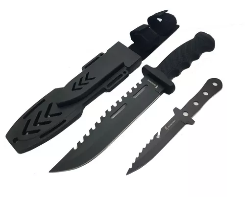 Cuchillo Tactico Militar + Cuchillo Auxiliar. 58899