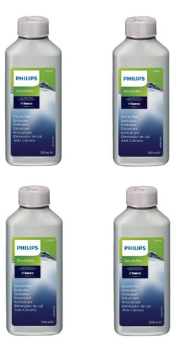 4 Descalcificantes Líquido 250ml Ca6700 Saeco