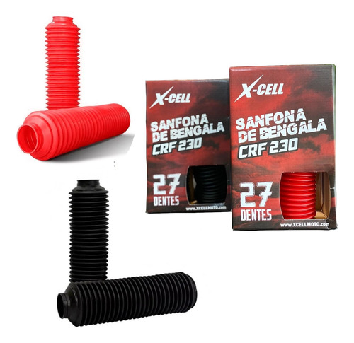 Sanfona Da Bengala Suspensão Xl 125 Xls 125 Xcell 27 Dentes