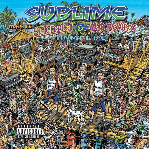 Sublime Meets Scientist & Mad Professor Inna Cd