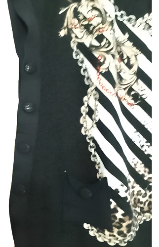 Chaleco Estampado De Dama -excelente Calidad-talle L