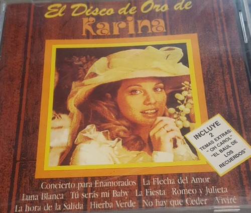 Karina El Disco De Oro Cd