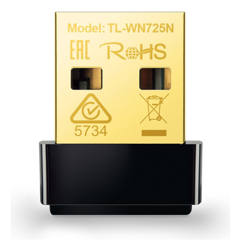 Adaptador Receptor Wi-fi Usb Tp-link Tl-wn725n