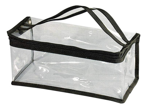 Bolsa De Maquillaje Rectangular De Pvc Transparente Para Maq