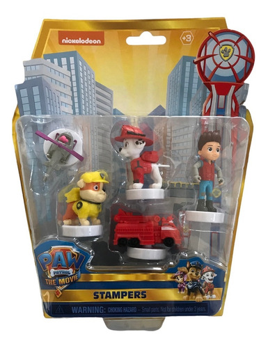 Paw Patrol Sello Movie En Blister X 5 S-r-m-r-c!