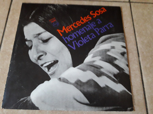 Mercedes Sosa - Homenaje A Violeta Parra - Lp Vinilo / Kktus