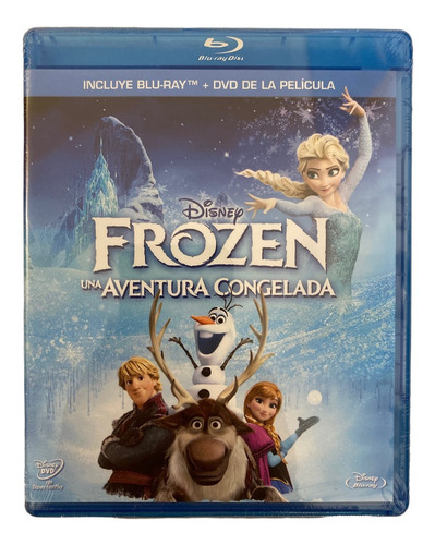 Bluray Original + Dvd Disney Frozen Una Aventura Congelada