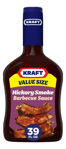 Kraft Hickory Smoke Barbecue Bbq Sauce Value Size, 39 Oz