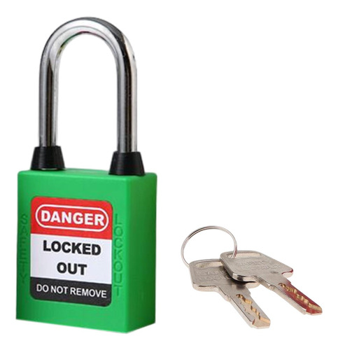 Lockout Tagout Cerraduras De Seguridad Grillete De Verde