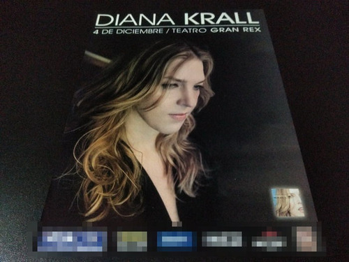 (pd338) Publicidad Clipping Diana Krall Gran Rex * 2007