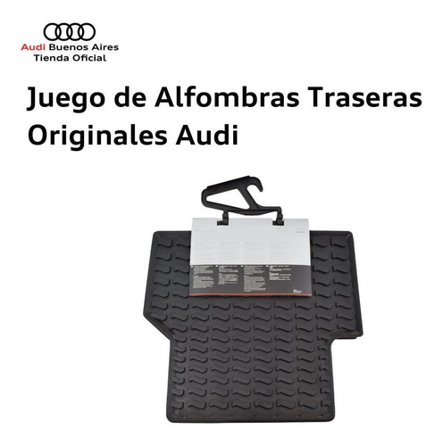 Imagen 3 de 8 de Juego De Alfombras Traseras Original Audi Q3