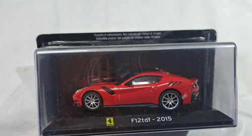Coleccion Supercars Ferrari F12tdf 2015 Rojo (Usado)