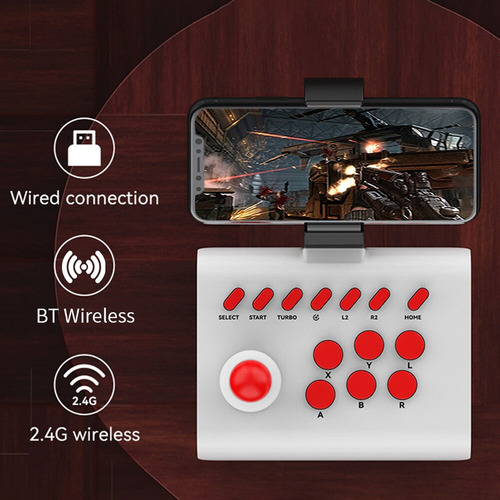 De Joystick Portátil Para Juegos, 3 Modos De Conexión,