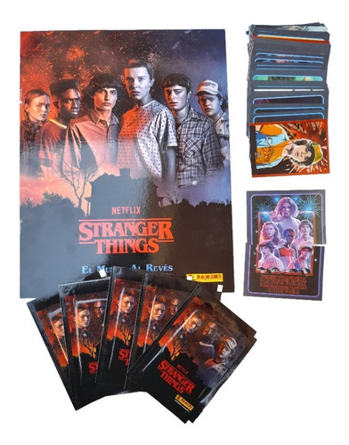 Stranger Things Panini 2023 - Álbum + Sobres + Figuritas