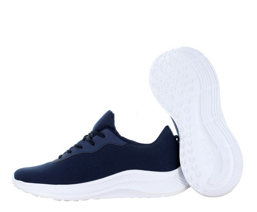 Imagen 4 de 6 de Charly Tenis Correr Marino Para Hombre 79862