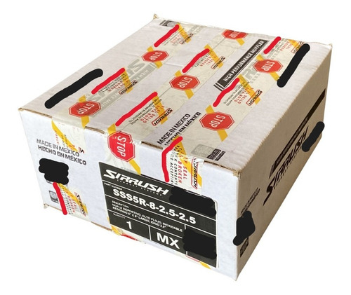Mofle Resonador Deportivo Sirrush. Inoxidable R5 X 8, 2.5