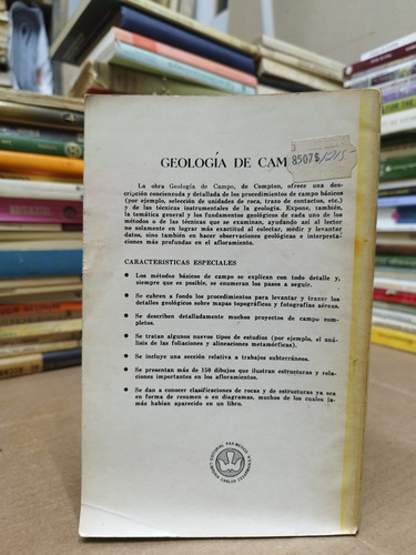 Libro. Geología De Campo. Robert Compton. (Usado)